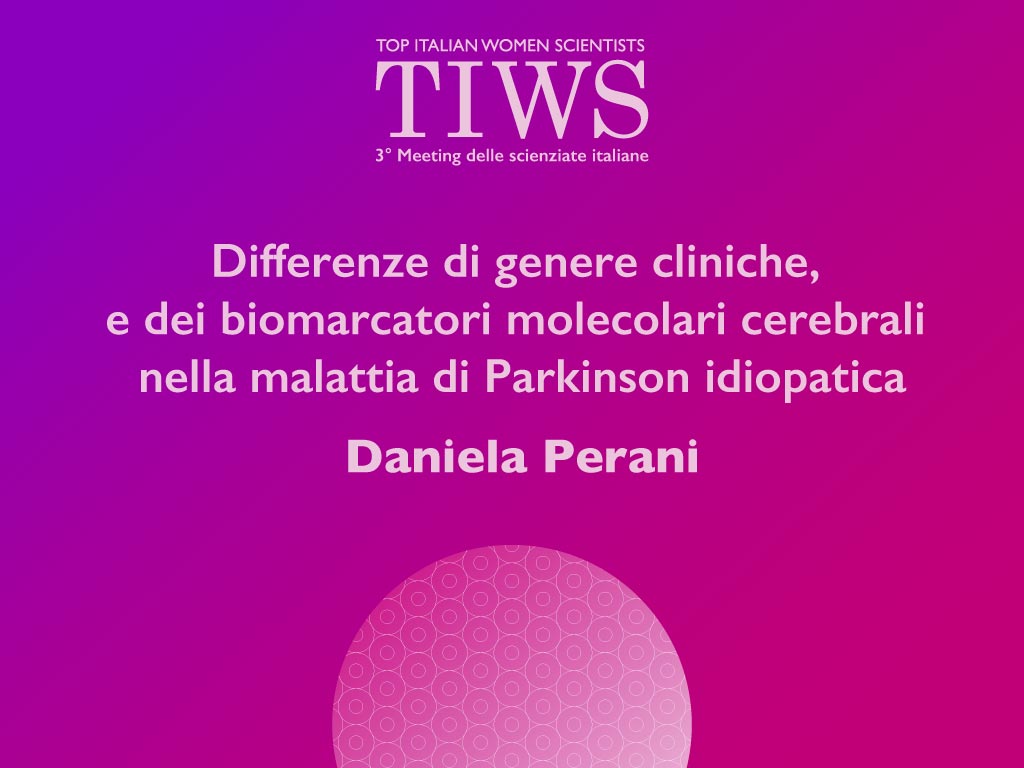 Differenze di genere cliniche, e dei biomarcatori molecolari cerebrali nella malattia di Parkinson idiopatica